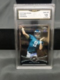 GMA Graded 2012 Topps Chrome #153 NICK FOLES Eagles Bears ROOKIE Football Card - GEM MINT 10