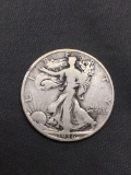 1936-D United States Walking Liberty Silver Half Dollar - 90% Silver Coin from Estate