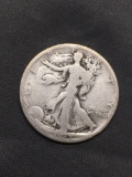 1923-S United States Walking Liberty Silver Half Dollar - 90% Silver Coin from Estate