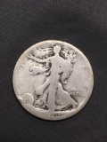 1920 United States Walking Liberty Silver Half Dollar - 90% Silver Coin from Estate