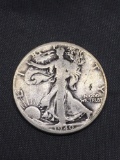 1940 United States Walking Liberty Silver Half Dollar - 90% Silver Coin from Estate