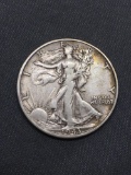 1943-S United States Walking Liberty Silver Half Dollar - 90% Silver Coin from Estate