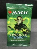 Factory Sealed Magic the Gathering ZENDIKAR RISING 15 Card Draft Booster Pack