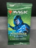 Factory Sealed Magic the Gathering ZENDIKAR RISING 15 Card Draft Booster Pack