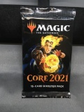 Factory Sealed Magic the Gathering CORE 2021 15 Card Booster Pack