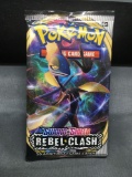 Factory Sealed Pokemon Sword & Shield REBEL CLASH 10 Card Booster Pack