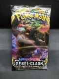 Factory Sealed Pokemon Sword & Shield REBEL CLASH 10 Card Booster Pack