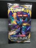 Factory Sealed Pokemon Sword & Shield REBEL CLASH 10 Card Booster Pack