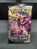 Factory Sealed Pokemon Sword & Shield REBEL CLASH 10 Card Booster Pack