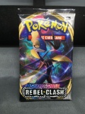 Factory Sealed Pokemon Sword & Shield REBEL CLASH 10 Card Booster Pack