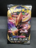 Factory Sealed Pokemon Sword & Shield REBEL CLASH 10 Card Booster Pack