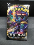 Factory Sealed Pokemon Sword & Shield REBEL CLASH 10 Card Booster Pack