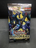 Factory Sealed Yugioh PHANTOM RAGE 1st Edition English 9 Card Booster Pack