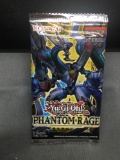 Factory Sealed Yugioh PHANTOM RAGE 1st Edition English 9 Card Booster Pack