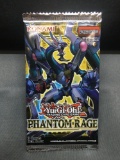 Factory Sealed Yugioh PHANTOM RAGE 1st Edition English 9 Card Booster Pack