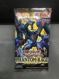 Factory Sealed Yugioh PHANTOM RAGE 1st Edition English 9 Card Booster Pack