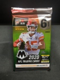 Factory Sealed 2020 Panini Mosaic Football 6 Card Pack - Justin Herbert Rookie?