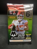 Factory Sealed 2020 Panini Mosaic Football 6 Card Pack - Tua Tagovailoa Rookie?