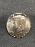 1964 United States Kennedy Silver Half Dollar - 90% Silver Coin from Estate