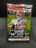 Factory Sealed 2020 Panini Mosaic Football 6 Card Pack - Justin Herbert Rookie?