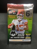 Factory Sealed 2020 Panini Mosaic Football 6 Card Pack - Joe Burrow Rookie?