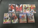 8 Card Lot of 2018 SHOHEI OHTANI Angels ROOKIE Baseball Cards from Huge Collection