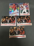 5 Card Lot of CARTER KIEBOOM Washington Nationals ROOKIE Baseball Cards