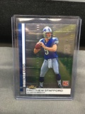 2009 Finest #100 MATTHEW STAFFORD Lions ROOKIE Football Card