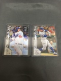 2 Card Lot of 2020 Topps Chrome Ben Baller Dodgers Cards - MOOKIE BETTS & CODY BELLINGER