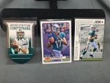 3 Card Lot of 2012 RYAN TANNEHILL Dolphins ROOKIE Football Card