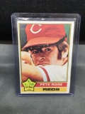1976 Topps #240 PETE ROSE Reds Vintage Baseball Card