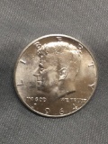 1964 United States Kennedy Silver Half Dollar - 90% Silver Coin from Estate