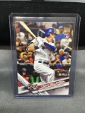 2017 Topps Chrome Update #HMT81 CODY BELLINGER Dodgers ROOKIE Baseball Card