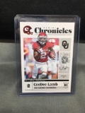 2020 Panini Chronicles CEEDEE LAMB Cowboys ROOKIE Football Card