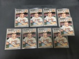 9 Card Lot of 1989 Fleer #616 BILL RIPKEN Orioles BLACK BOX Corrected Error Baseball Cards