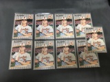 9 Card Lot of 1989 Fleer #616 BILL RIPKEN Orioles BLACK BOX Corrected Error Baseball Cards