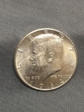 1964 United States Kennedy Silver Half Dollar - 90% Silver Coin from Estate