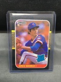 1987 Donruss #36 GREG MADDUX Braves Cubs ROOKIE Baseball Card