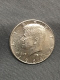 1964 United States Kennedy Silver Half Dollar - 90% Silver Coin from Estate