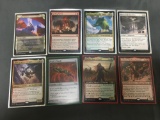 9 Card Lot of Magic the Gathering GOLD SYMBOL Rare Cards from Huge Collection