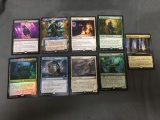 9 Card Lot of Magic the Gathering GOLD SYMBOL Rare Cards from Huge Collection