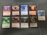 9 Card Lot of Magic the Gathering GOLD SYMBOL Rare Cards from Huge Collection