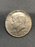 1968 United States Kennedy Silver Half Dollar - 40% Silver Coin from Estate