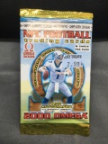 Factory Sealed 2000 Pacific Omega 6 Card Retail Pack - Tom Brady Rookie?