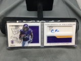 2013 Panini Playbook CORDARRELLE PATTERSON Vikings ROOKIE Autograph Jersey Patch Card /269