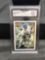 GMA Graded 1991 Topps Desert Shield #44 MIKE FELDER Brewers Baseball Card - NM-MT+ 8.5
