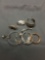 Sterling Silver Jewelry Scrap Lot Earrings - 25 Grams