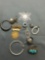 Sterling Silver Jewelry Scrap Lot Earrings - 26 Grams