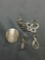 Sterling Silver Jewelry Scrap Lot - 27 Grams