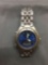 Armitron Designer Round 35mm Bezel Water Resistant Stainless Steel Watch w/ Bracelet Serial